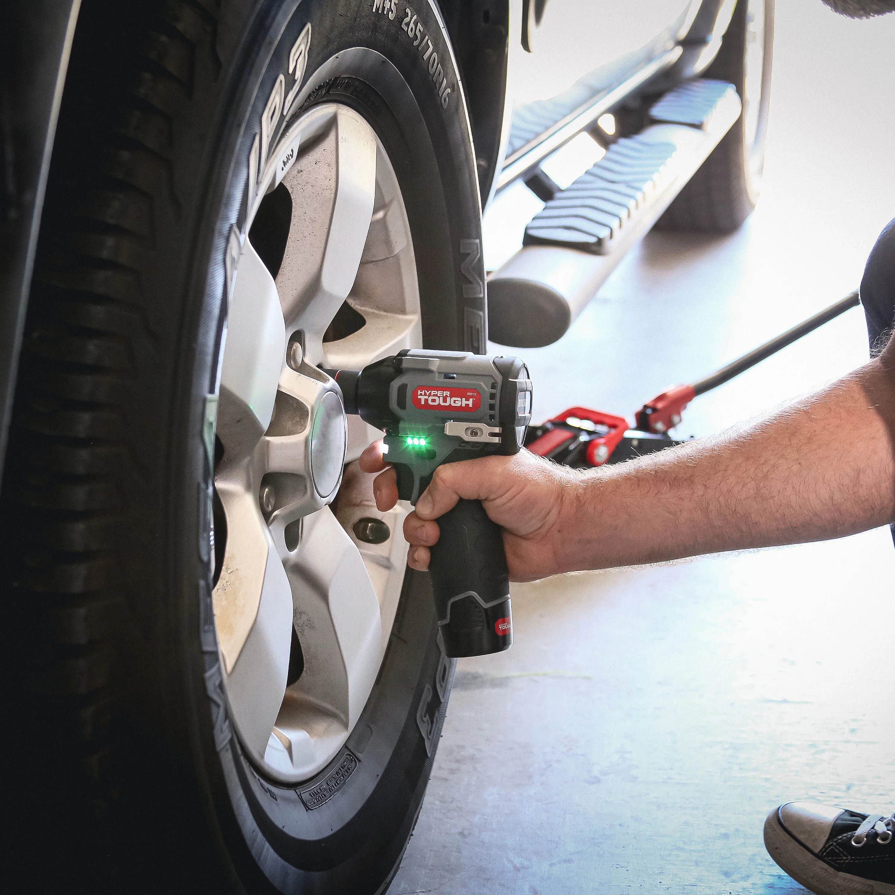 Hyper Tough 12V Max Lithium-Ion Brushless Impact Wrench with 2.0Ah Battery and Charger, 80013 - Inhomebuy