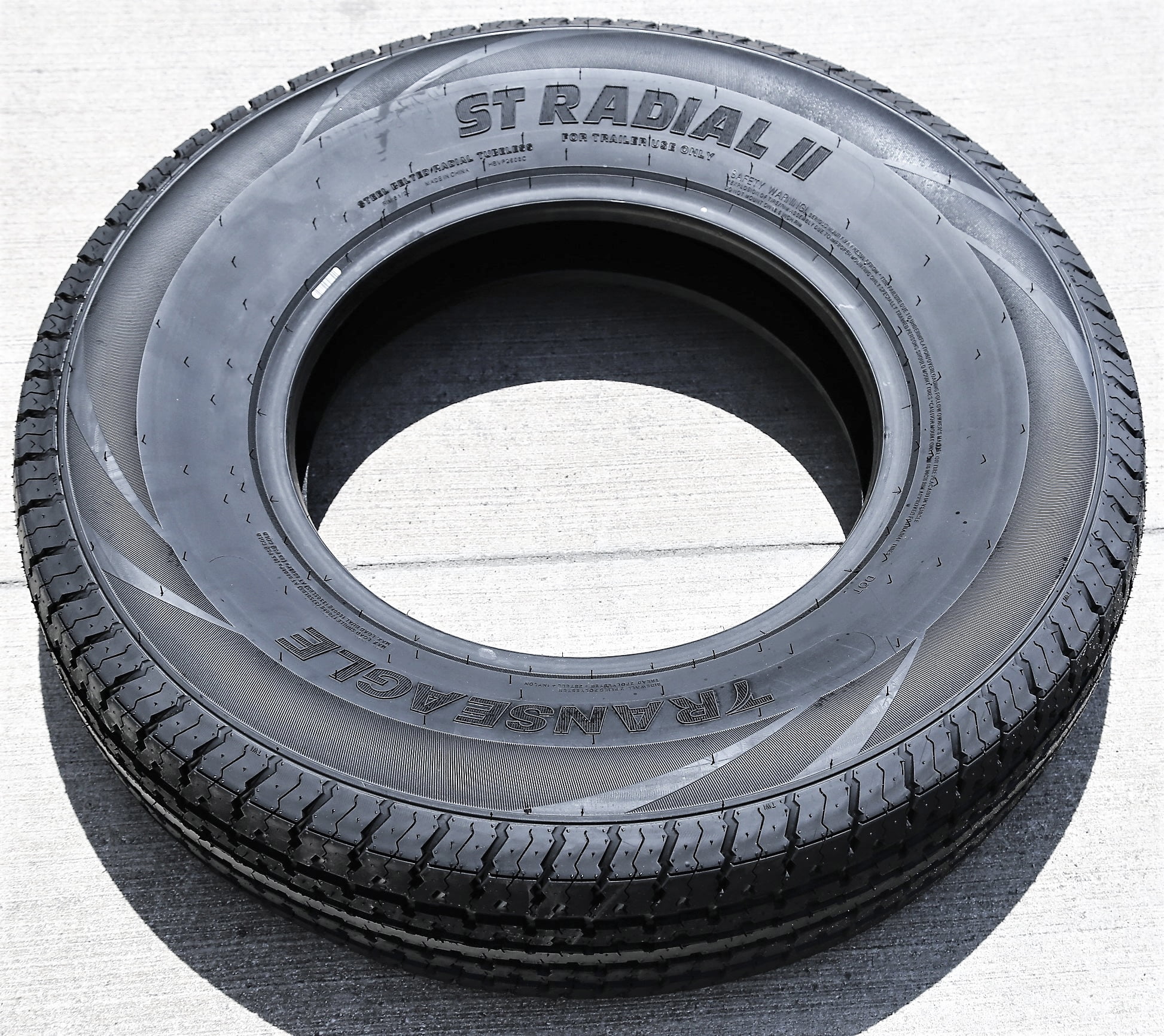 Transeagle ST Radial II Trailer Tire - ST205/75R14 105L LRD 8PLY - Inhomebuy