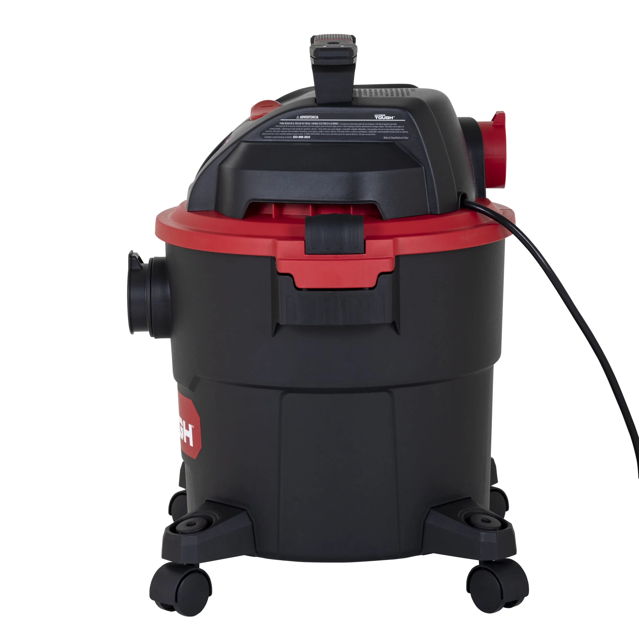 Hyper Tough 5 Gallon Wet/Dry Vacuum for the Car, Garage, Home or Workshop - Inhomebuy