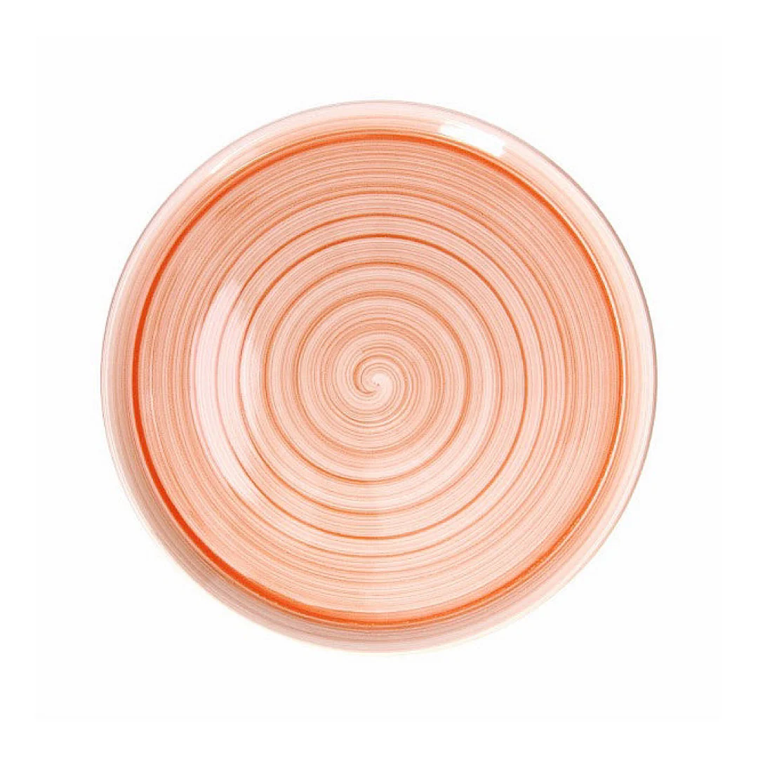 Cinzia Giotto Round Pizza Plate 33cm  Corail - Inhomebuy