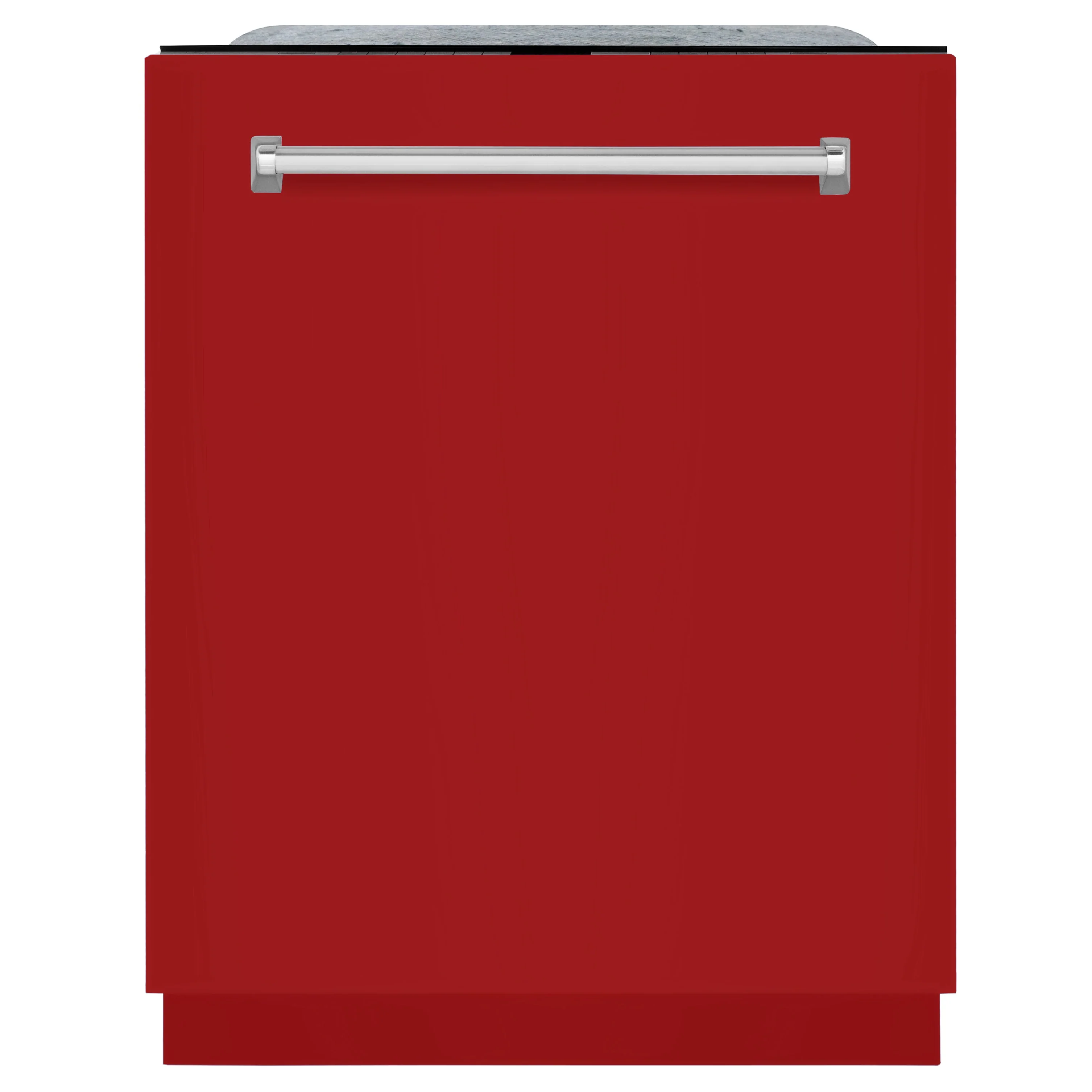 ZLINE 24 In. Monument Series 3rd Rack Top Touch Control Dishwasher in Red Gloss, 45dBa, DWMT-RG-24 - Inhomebuy