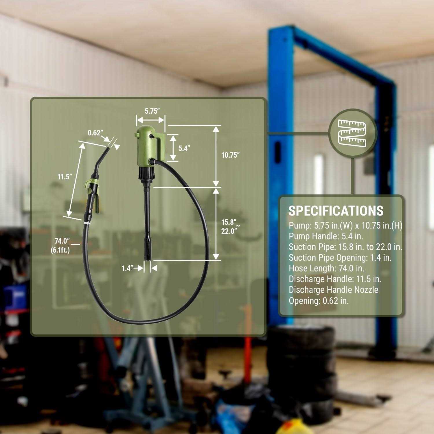 Tera Pump TRJ5XLR 5 Gallon Jug Pump Combo 20158 - Inhomebuy