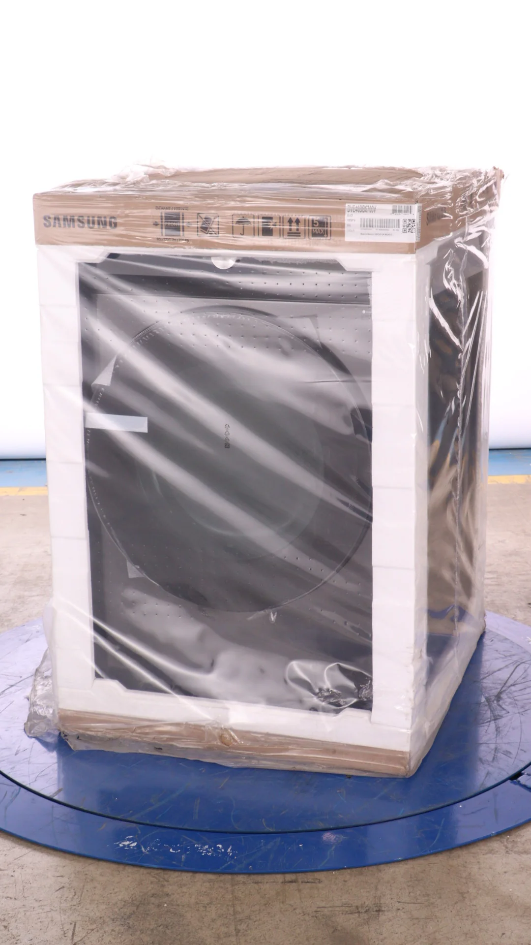 SAMSUNG BESPOKE 27 IN. 7.5 CU. FT. BLACK STAINLESS STEEL ELECTRIC DRYER WITH SUPER SPEED DRY - DVE46 - Inhomebuy