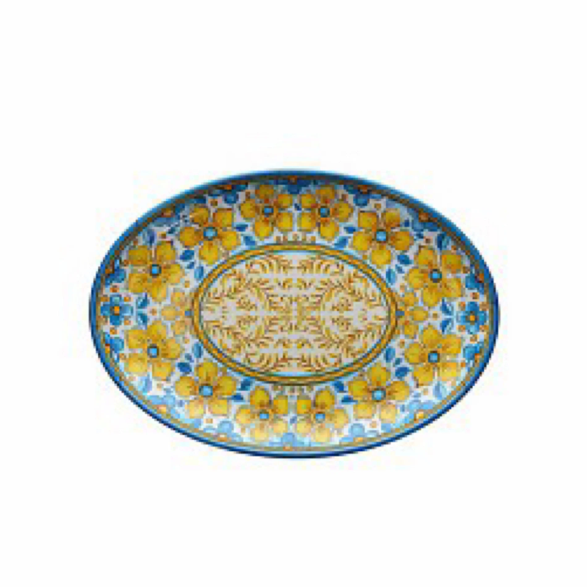 Melamine Oval Tray 48x34cm - Inhomebuy