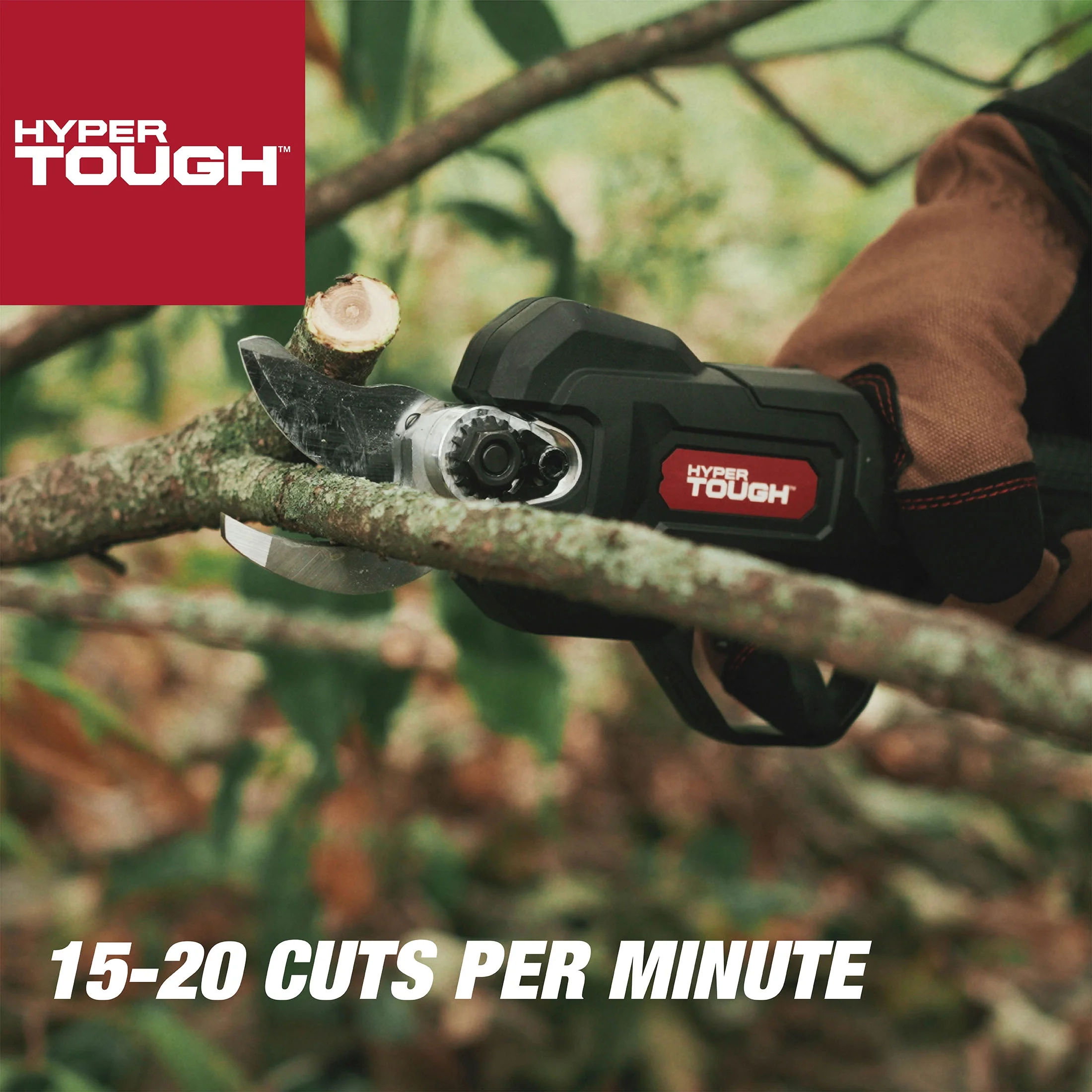 Hyper Tough 20V 2.0Ah Brushless Pruning Shear, HT14-401-003-06 - Inhomebuy