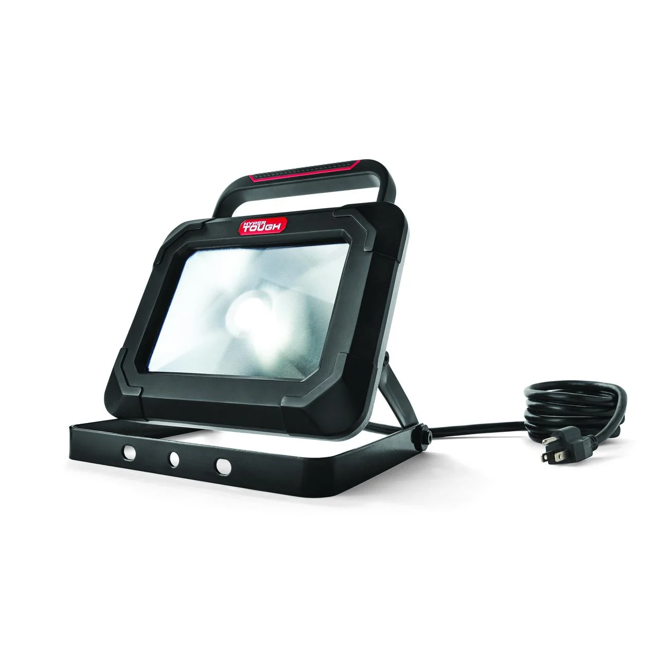 Hyper Tough 2000 lm LED Area Light, LED Shop Light, Black, Red, Model 1019,Car Use - Inhomebuy