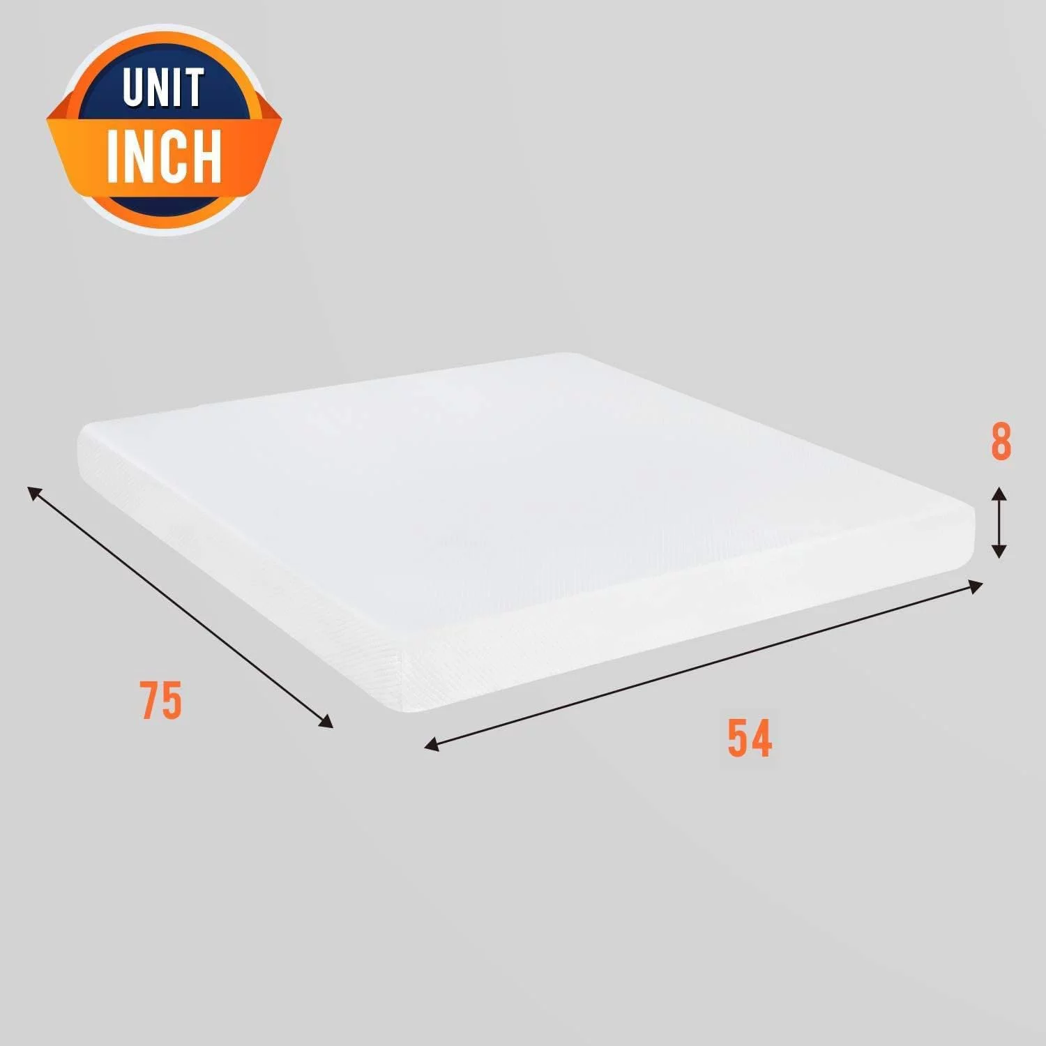 YRLLENSDAN Twin Mattress 6 Inch, Twin Memory Foam Mattress 6 Inch Twin Mattress Firm Twin Mattress Gel Memory Foam Mattress - Inhomebuy