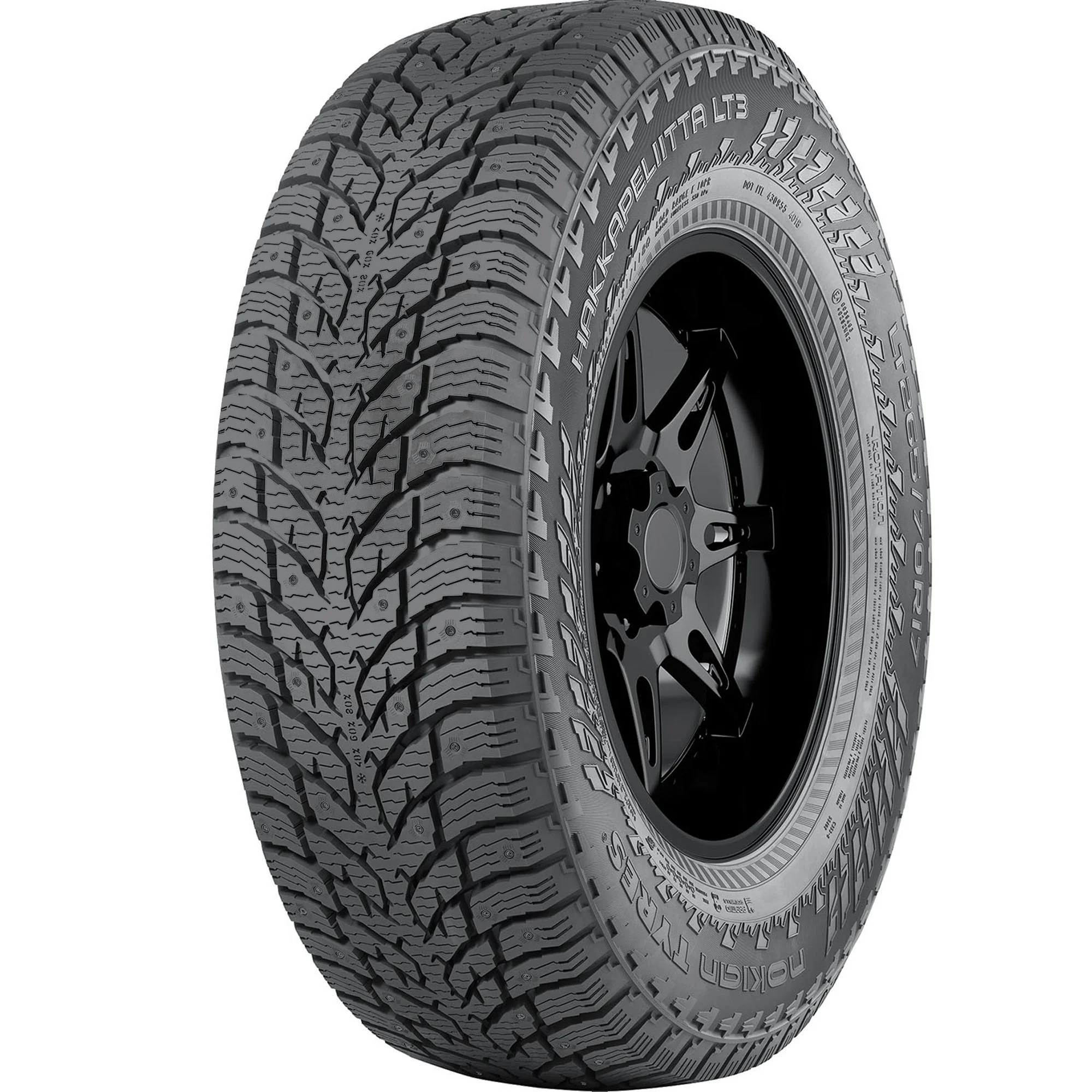 Nokian Hakkapeliitta LT 3 Studded Winter LT235/85R16 120/116Q E Light Truck Tire - Inhomebuy