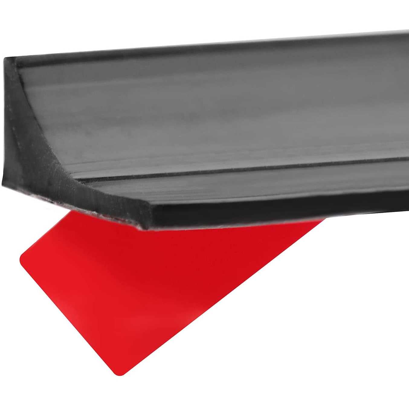 Duzzy Water Barrier for Sink Silicone Water-Blocking Self-Adhesive Splash Guard - Inhomebuy