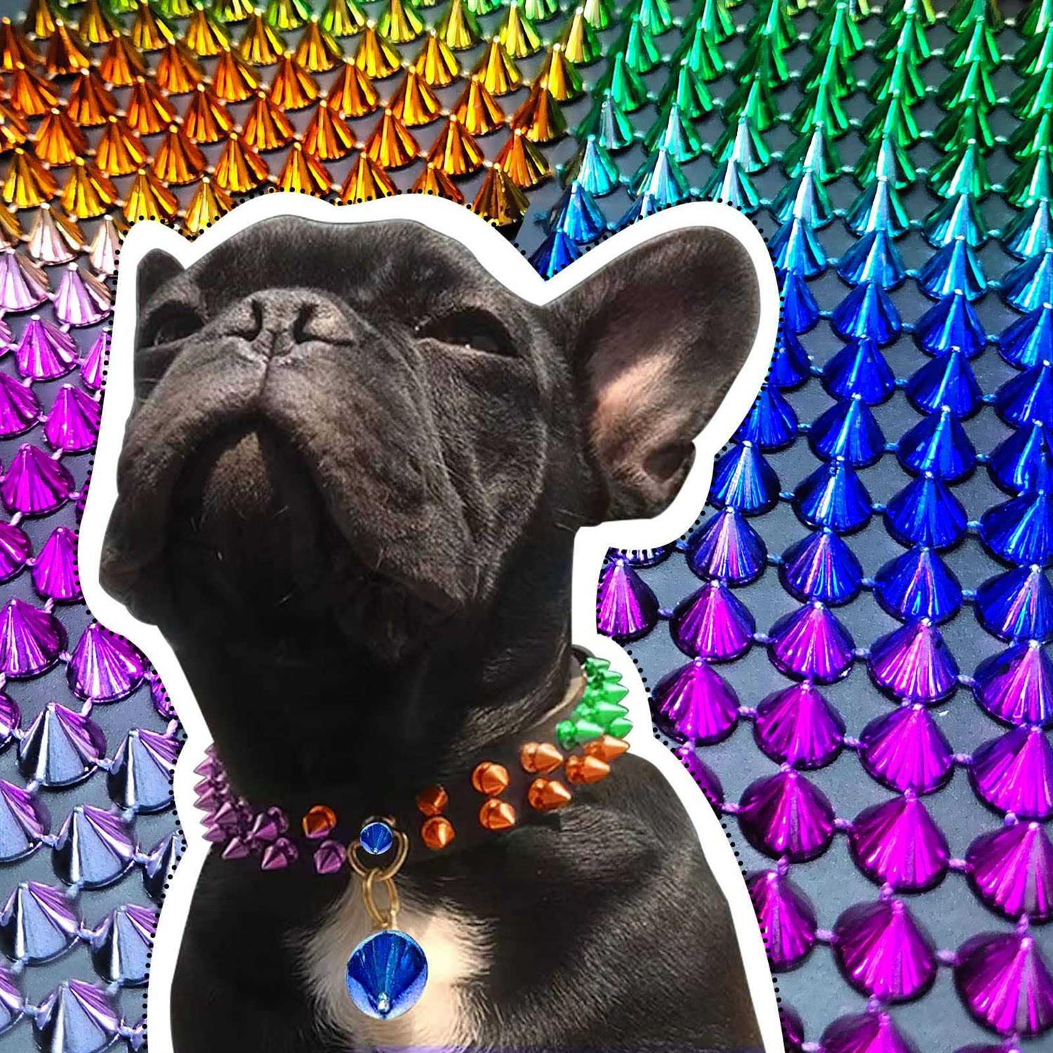 Yhsheen 1 Yard Sew Stitch On Spike Stud Rivet Flat-Back Punk Rock Trim Ribbon mesh Bead Craft - Inhomebuy