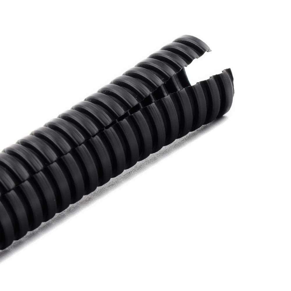 ZhiYo 20FT Wire Loom Split Tubing Auto Wire Conduit Flexible Cover - Inhomebuy