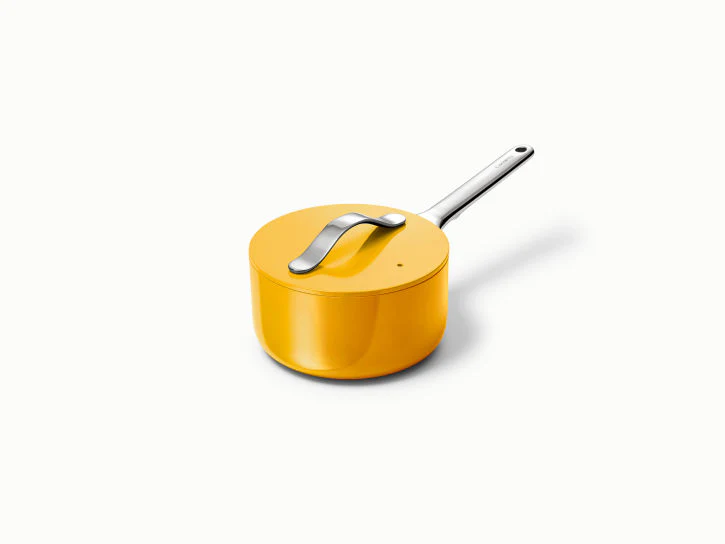 Caraway Mini Sauce Pan in Marigold - Inhomebuy