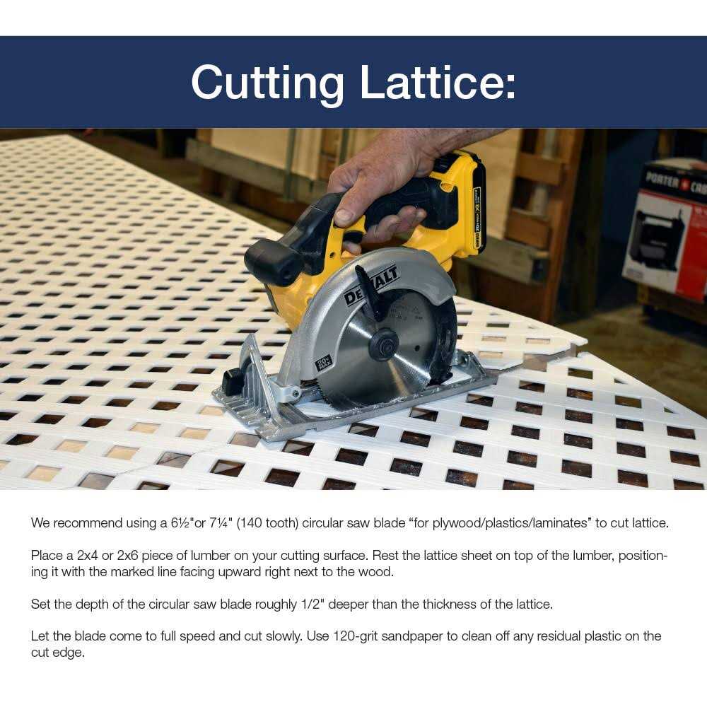 Veranda 4 ft. x 8 ft Garden Vinyl Lattice - Inhomebuy