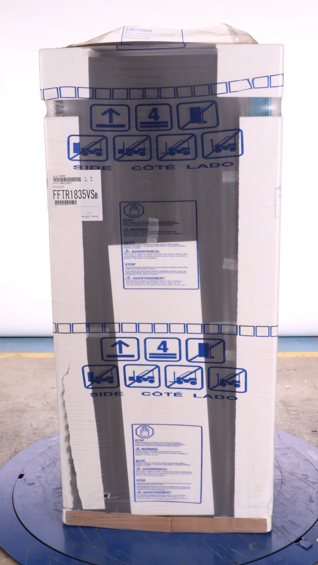 Frigidaire 30in. 18.3 cu. ft. Stainless Steel Top Freezer Refrigerator - FFTR1835VS - Inhomebuy