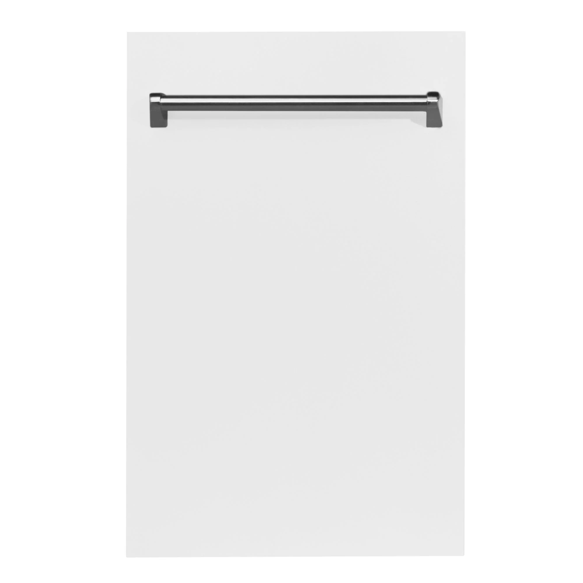 ZLINE 18 in. Top Control Dishwasher in White Matte Stainless Steel, DW-WM-18 - Inhomebuy