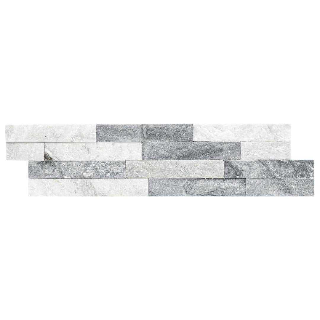 MSI Alaska Gray Ledger Panel 6 in. x Natural Marble Wall Tile - Inhomebuy
