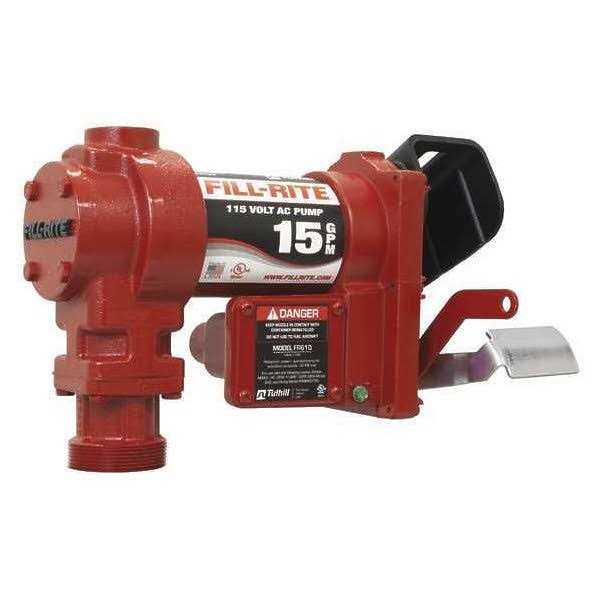 Fill-Rite FR1616 Fuel Transfer Pump,10 GPM,8 ft. Hose - Inhomebuy