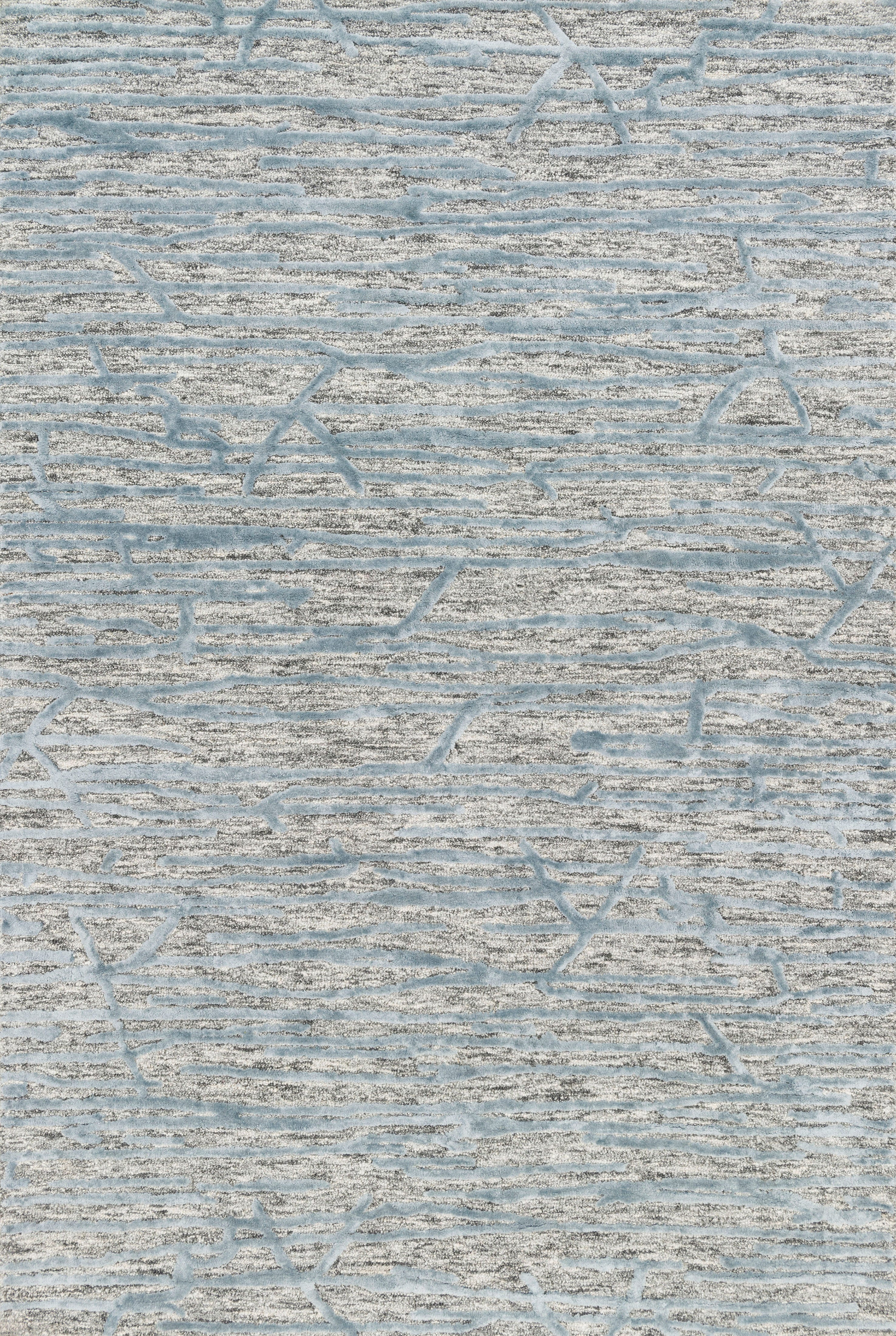 Loloi Rugs Juneau Collection Rug in Grey, Blue - 9'3