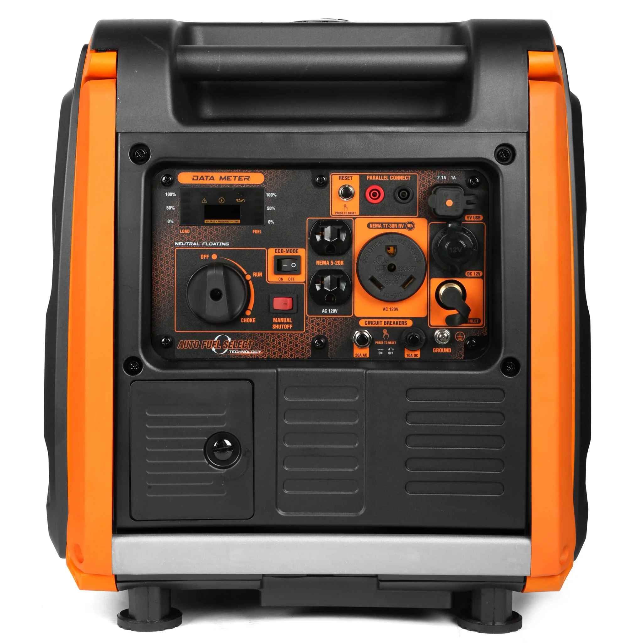 WEN Super Quiet 4500-Watt Dual Fuel RV-Ready Portable Inverter Generator with Fuel Shut-Off - Inhomebuy