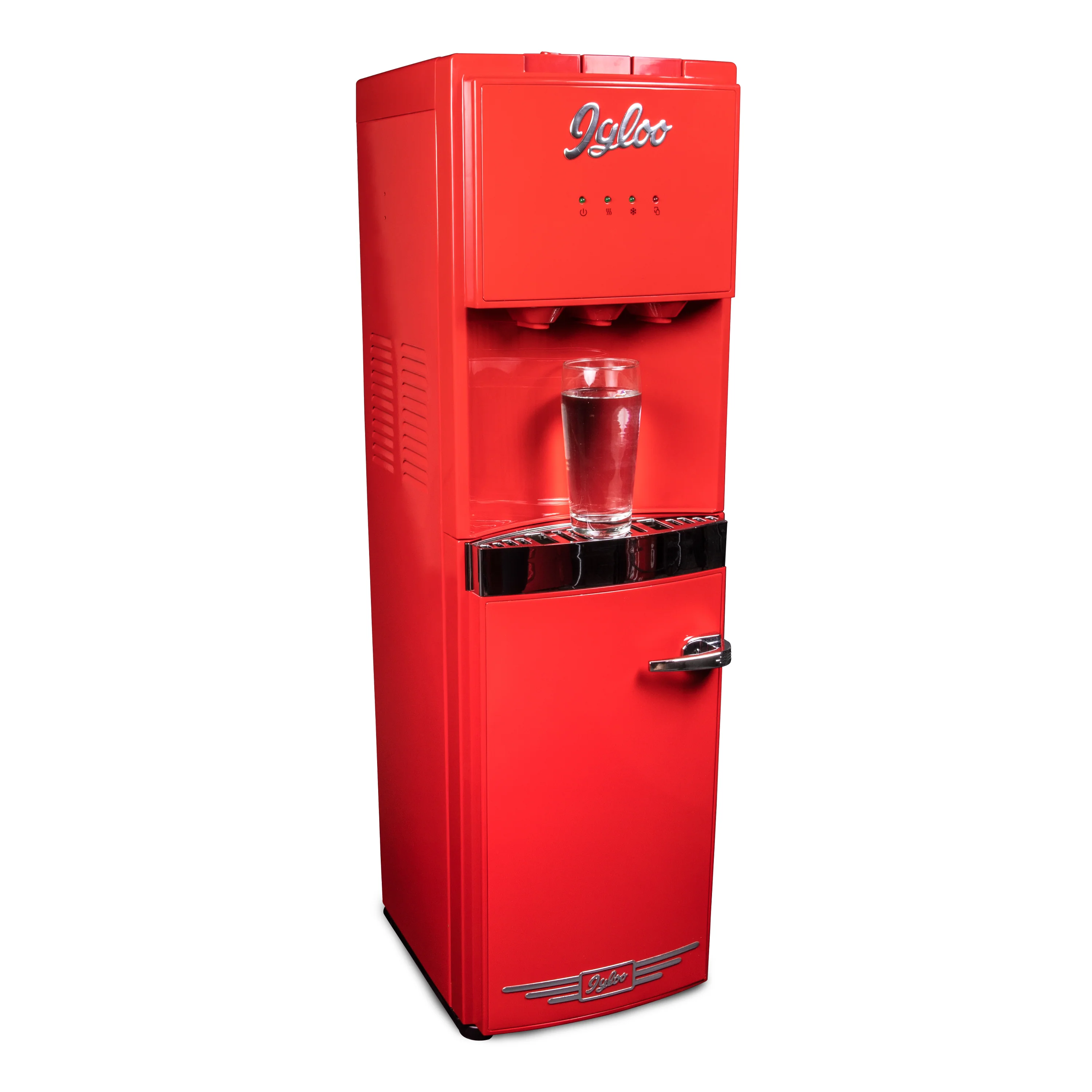 Igloo Retro Water Cooler, Retro Red - Inhomebuy