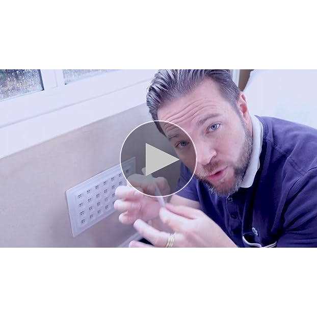 Ventilaider Complete Air Vent Filter Set 20 X 84 Electrostatic Media With 126 of Installation Tape 35+ Filters per Roll for Hvac - Inhomebuy