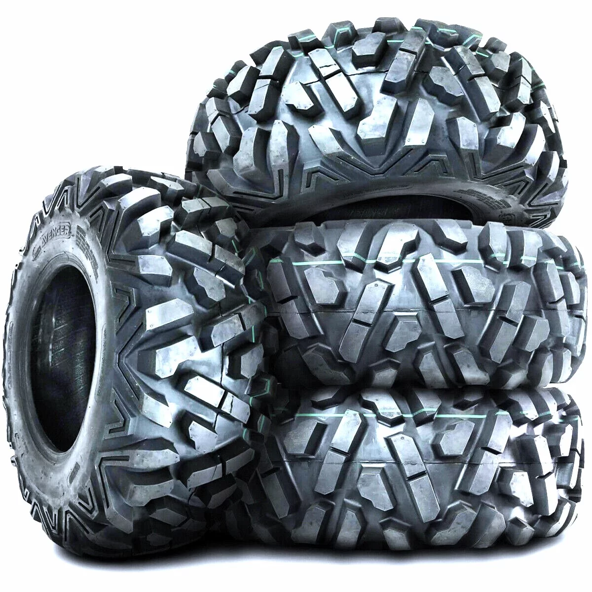 Airloc Avenger 27X11R14 8 Ply A/T All Terrain ATV-UTV Tire - Inhomebuy