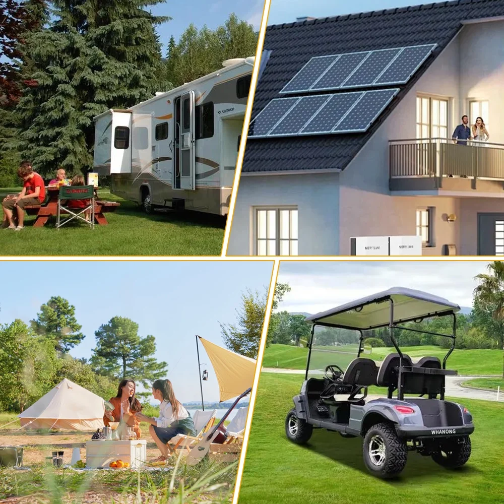 12V 100Ah LiFePO4 Battery, SCREMOWER 100A BMS Rechargeable Lithium Battery, 10000 Cycles, 1.28kWh Perfect for RVs, Caravan,Van, Boats, Kids Car, Home,Camping,Solar - Inhomebuy