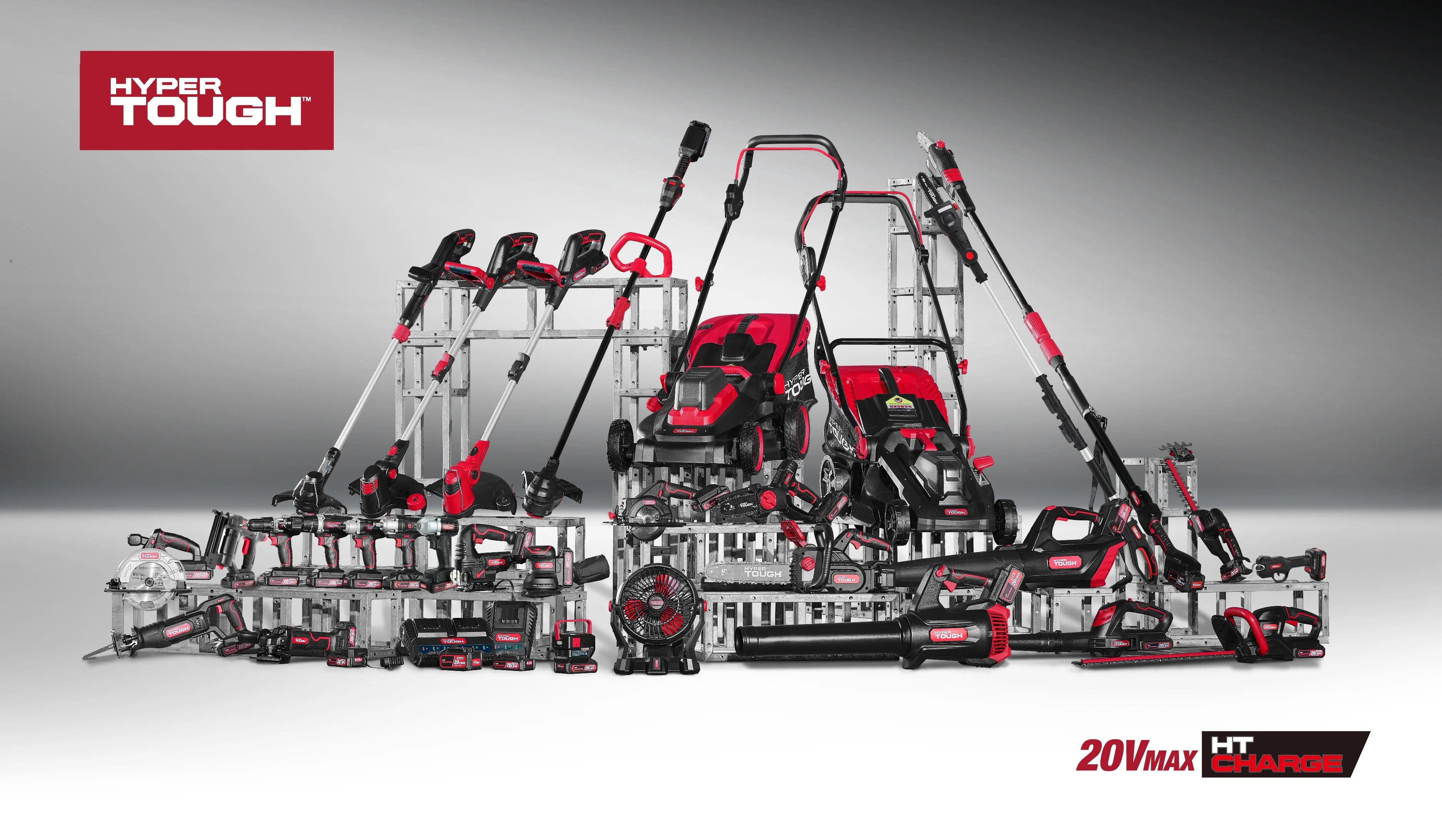 Hyper Tough 20V Max 110 mph 420 Cfm 4.0Ah Brushless Handheld Battery Blower, HT22-401-03-01 - Inhomebuy