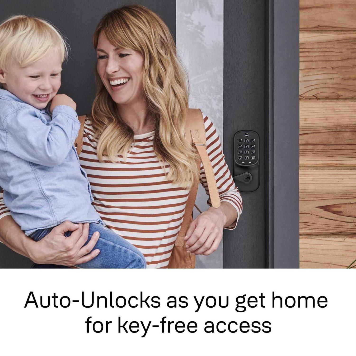 Yale Assure Lever Wi-Fi Keypad Smart Lever Lock - Inhomebuy