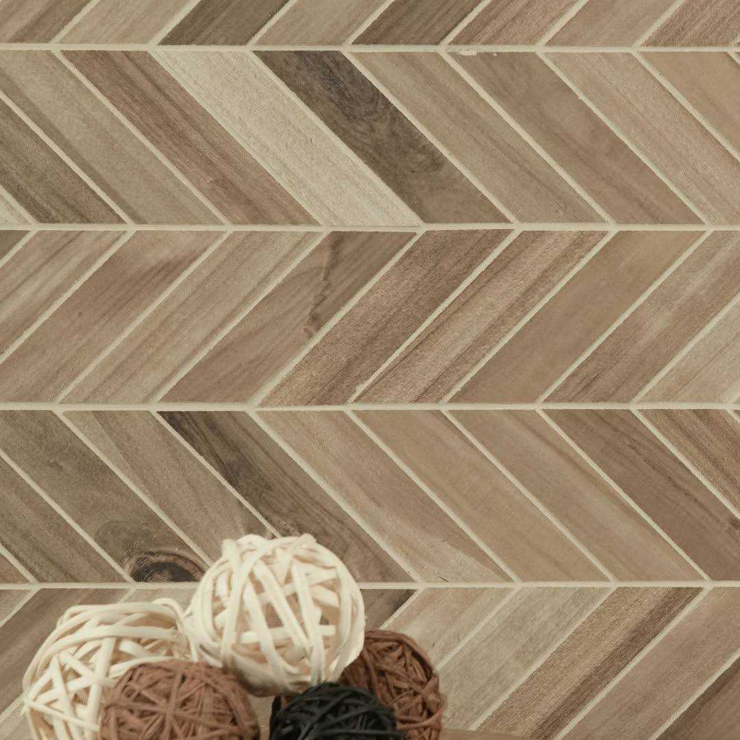 MSI Havenwood Chevron Matte Porcelain Tile - Inhomebuy