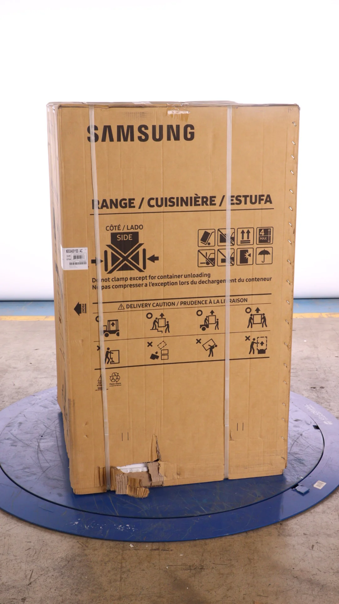 SAMSUNG 30 IN. 6.3 CU. FT. STAINLESS STEEL ELECTRIC RANGE WITH AIR FRY AND BUILT-IN WI-FI - NE63A651 - Inhomebuy