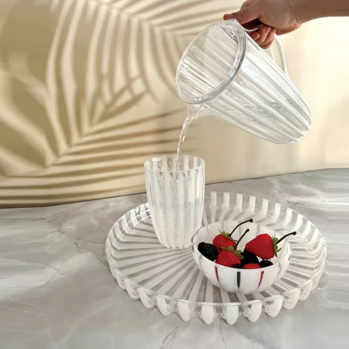 DolceVita Set of 4 Glasses Mother of pearl - Inhomebuy