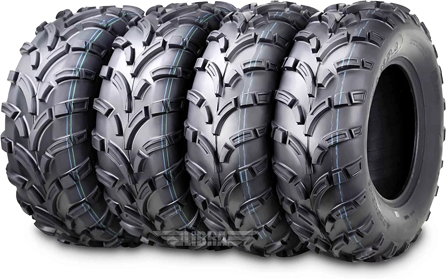 Wanda ATV/UTV Tires 25x8-12 Front & 25x10-12 Rear /6PR P373, Set 4 - Inhomebuy