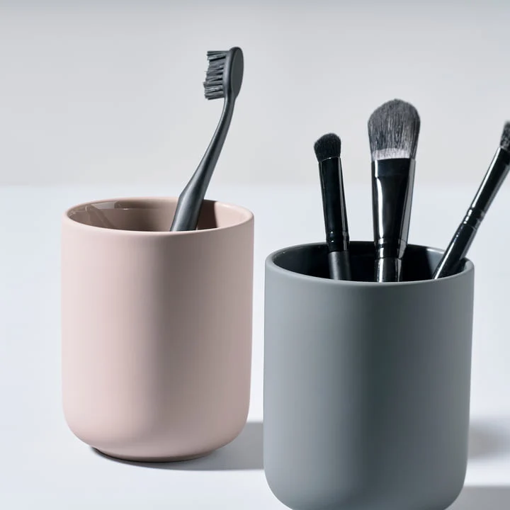 Ume Toothbrush Mug Grey - Inhomebuy