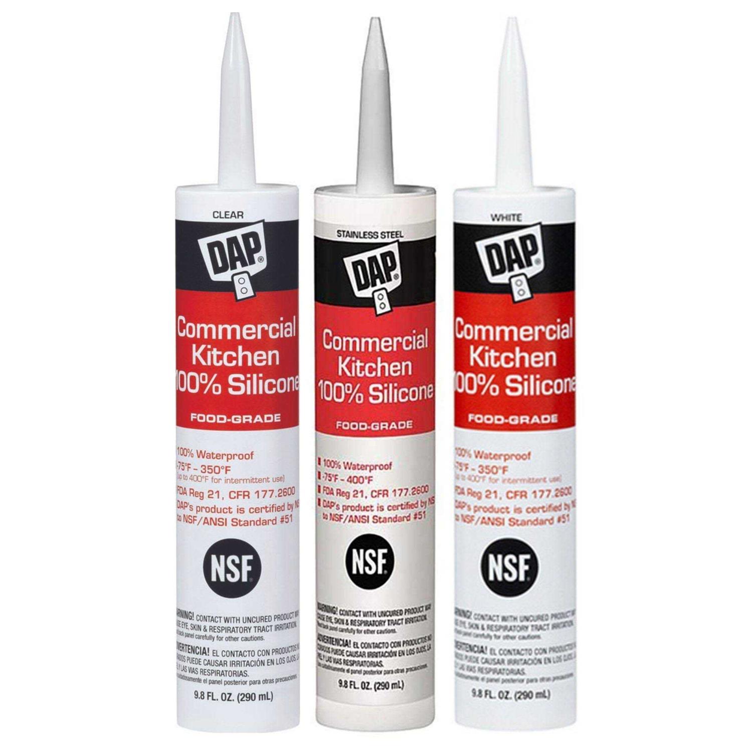 Dap Silicone Sealant Commercial Kitchen - Inhomebuy