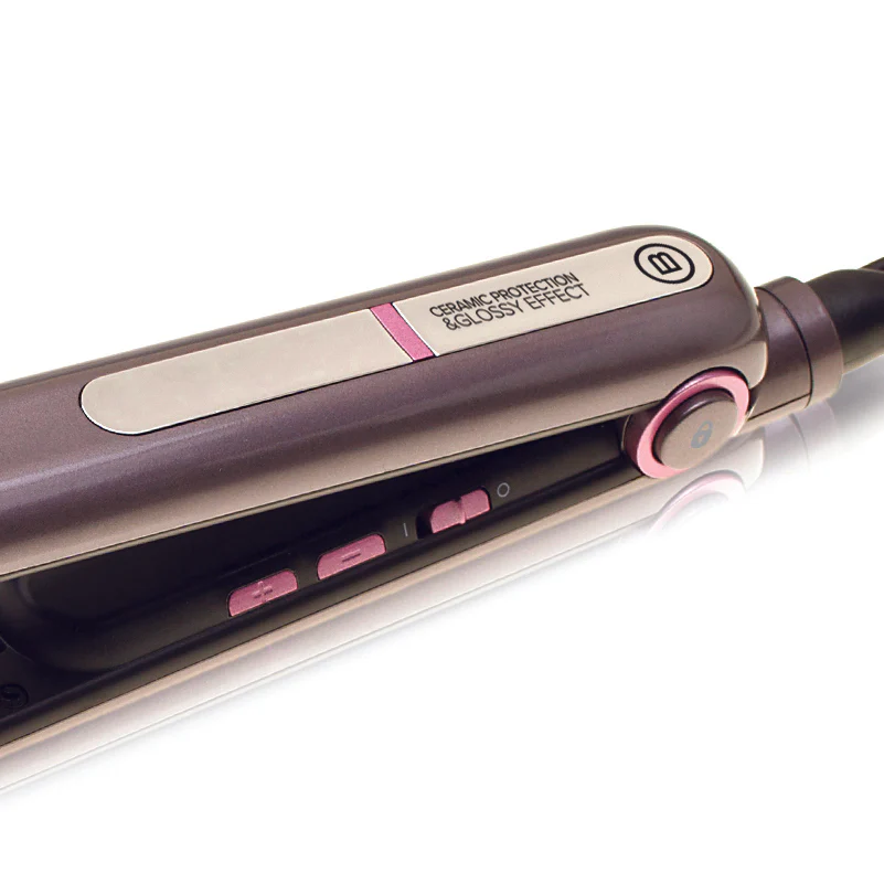 Hair Straightener , Ceramic & Glossy Effect , LED , 230°C - Inhomebuy