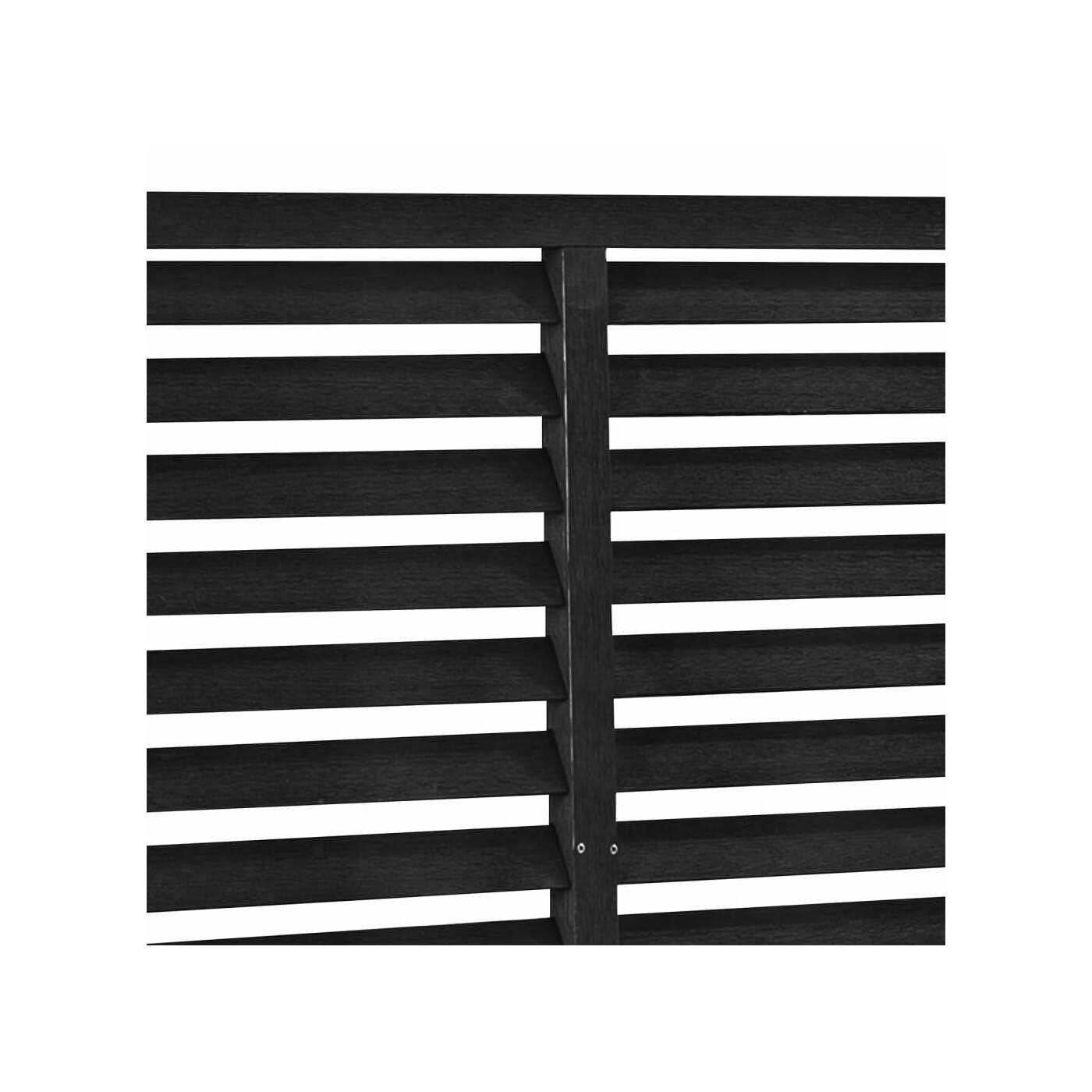 vidaXL Louver Fence WPC 70.9×70.9 - Inhomebuy