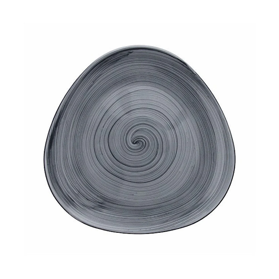 Trilogy Giotto  Round Platter 31x31cm Gris - Inhomebuy