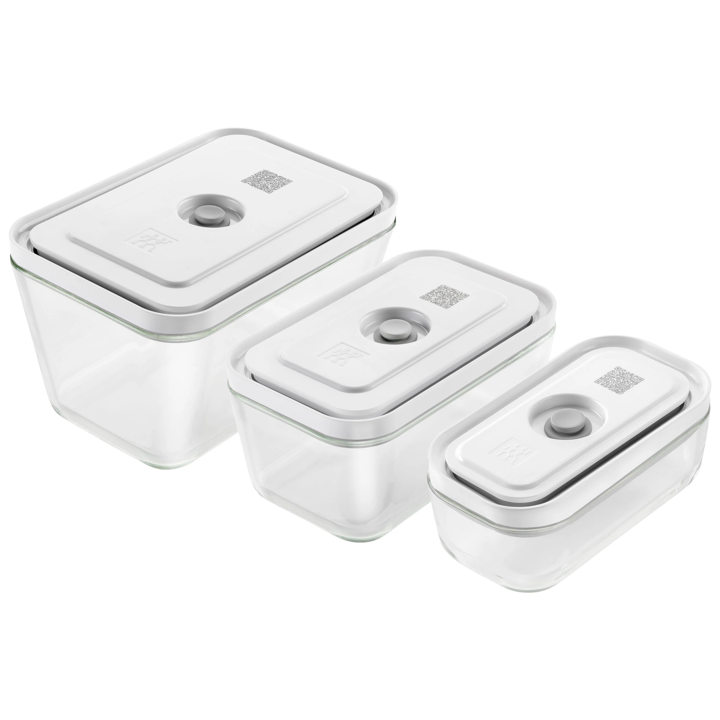 ZWILLING 3pc Glass Vacuum Container Set, Fresh & Save Series - Inhomebuy