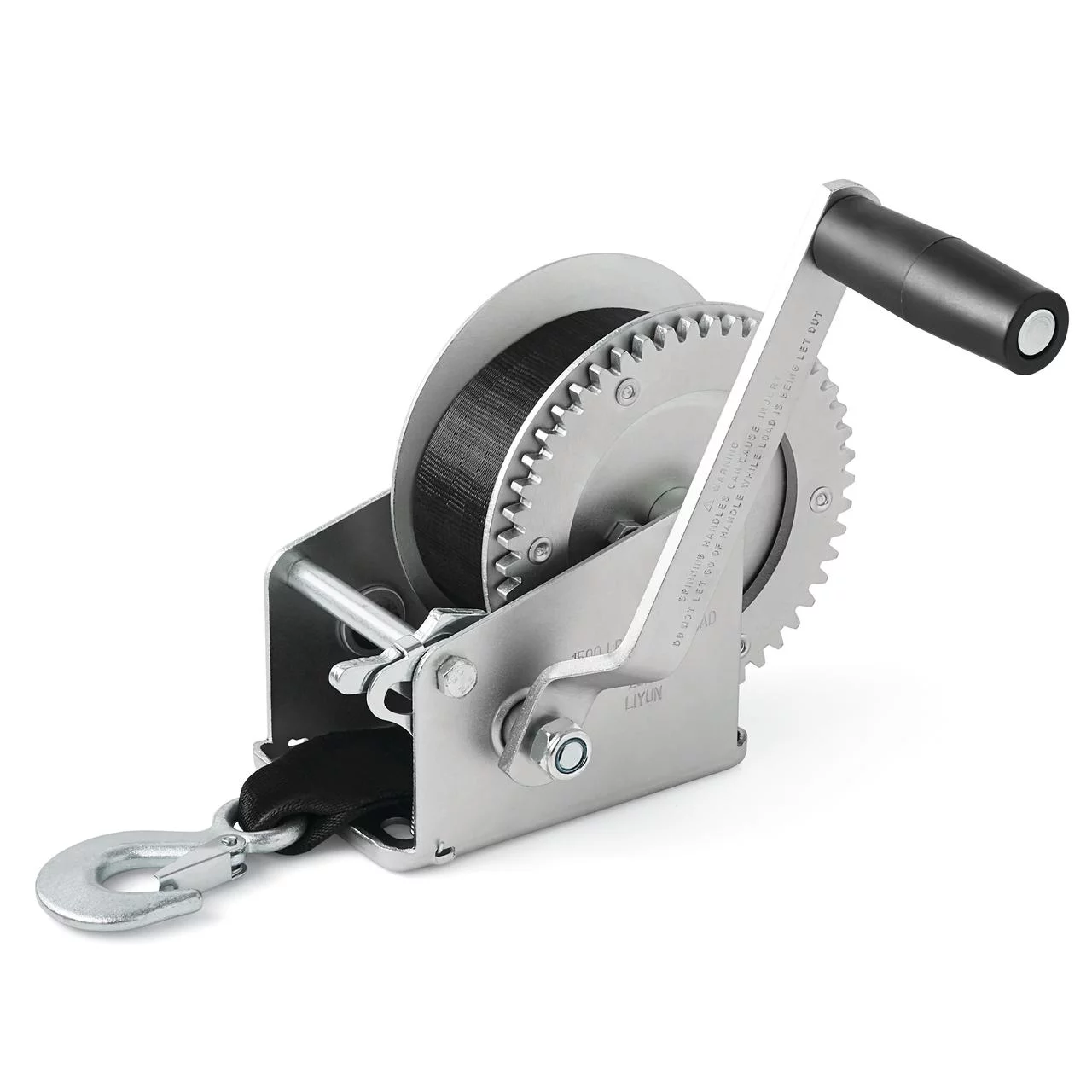 Hyper Tough Automotive Carbon Steel 1500 lbs Trailer Winch - Inhomebuy