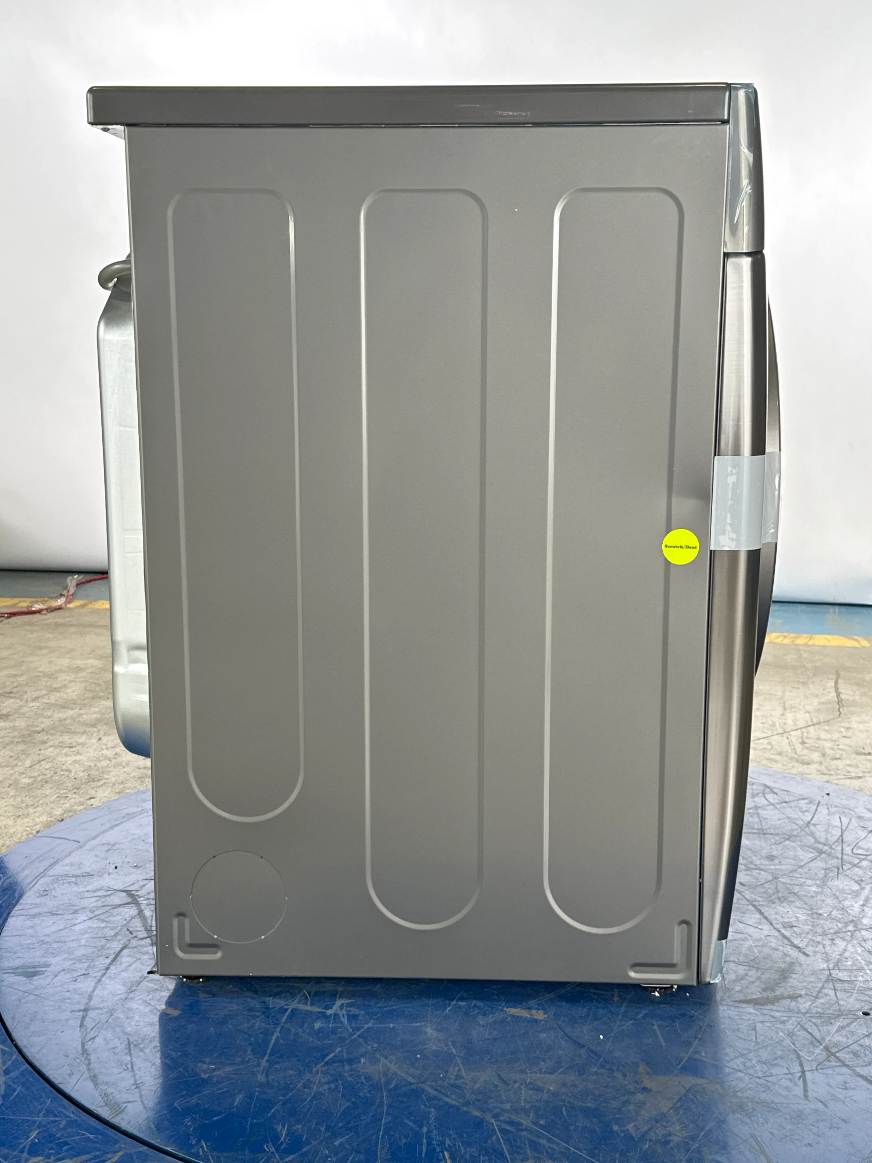 LG 7.4 CU. FT. GRAPHITE STEEL ULTRA LARGE CAPACITY ELECTRIC DRYER WITH SMARTDIAGNOSIS - DLE3400V - Inhomebuy