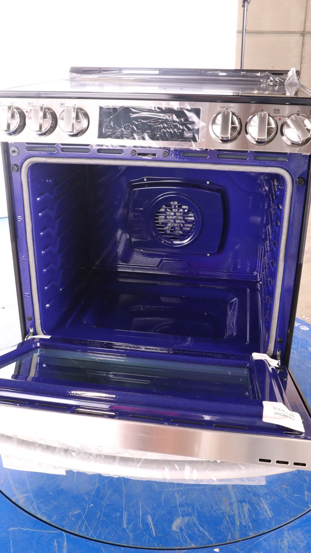 LG 6.3 CU. FT. SMUDGE RESISTANT STAINLESS STEEL SMART WI-FI ENABLED FAN CONVECTION ELECTRIC SLIDE-IN - Inhomebuy