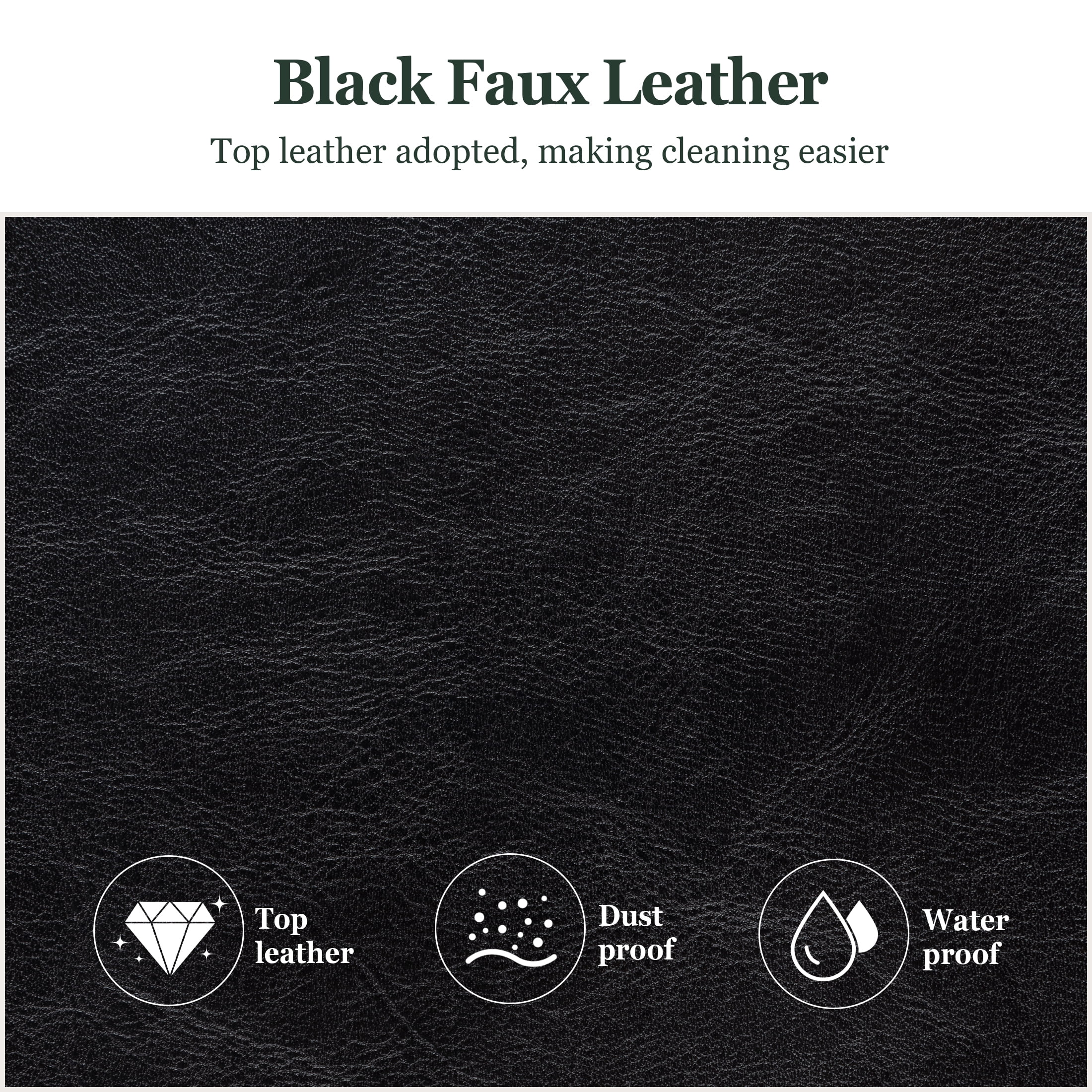 Amolife Queen Size Upholstered Platform Bed Frame with 3 Storage Drawers and Wooden Slats, Dark Grey - Inhomebuy