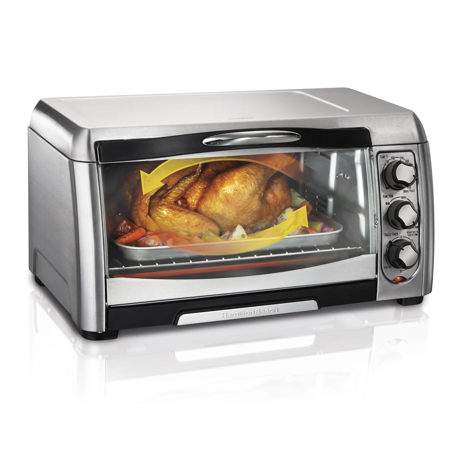 Hamilton Beach Toaster Oven: 6-slice, 12