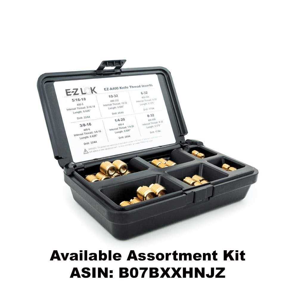 Ez Lok Insert For Hard Wood 400 - Inhomebuy