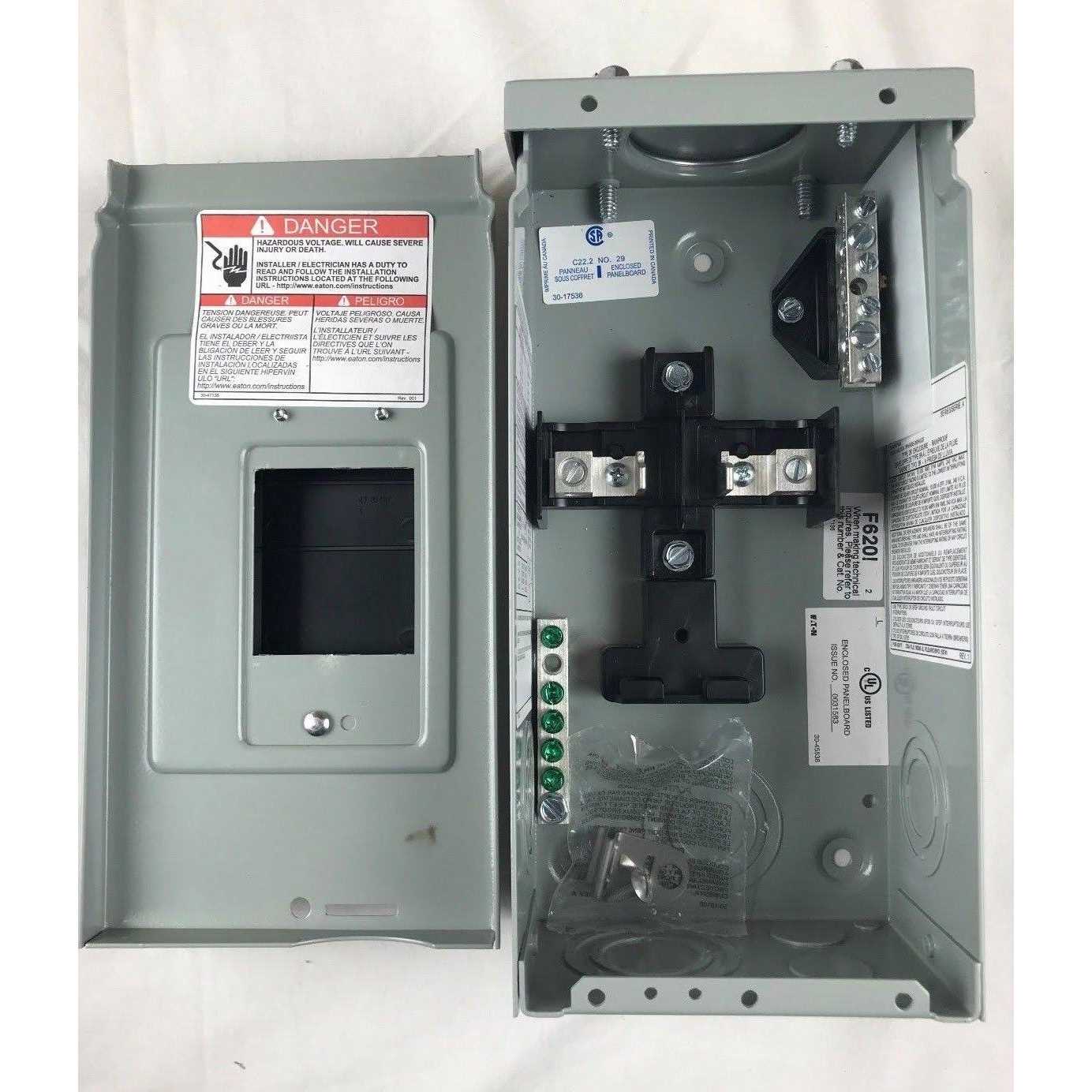 Eaton BR2L125RP Main Lugs Load Center, 125A - Inhomebuy