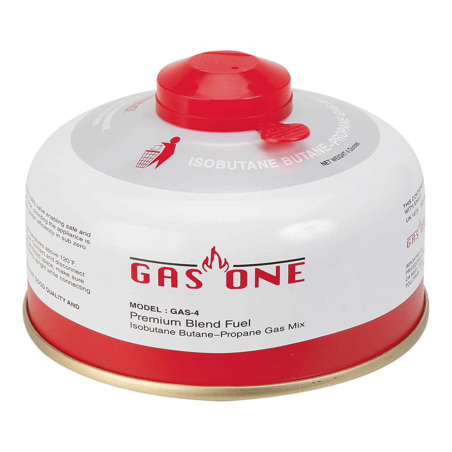Gasone Butane Fuel Canister for Camping Stoves GAS-1-4 - Inhomebuy