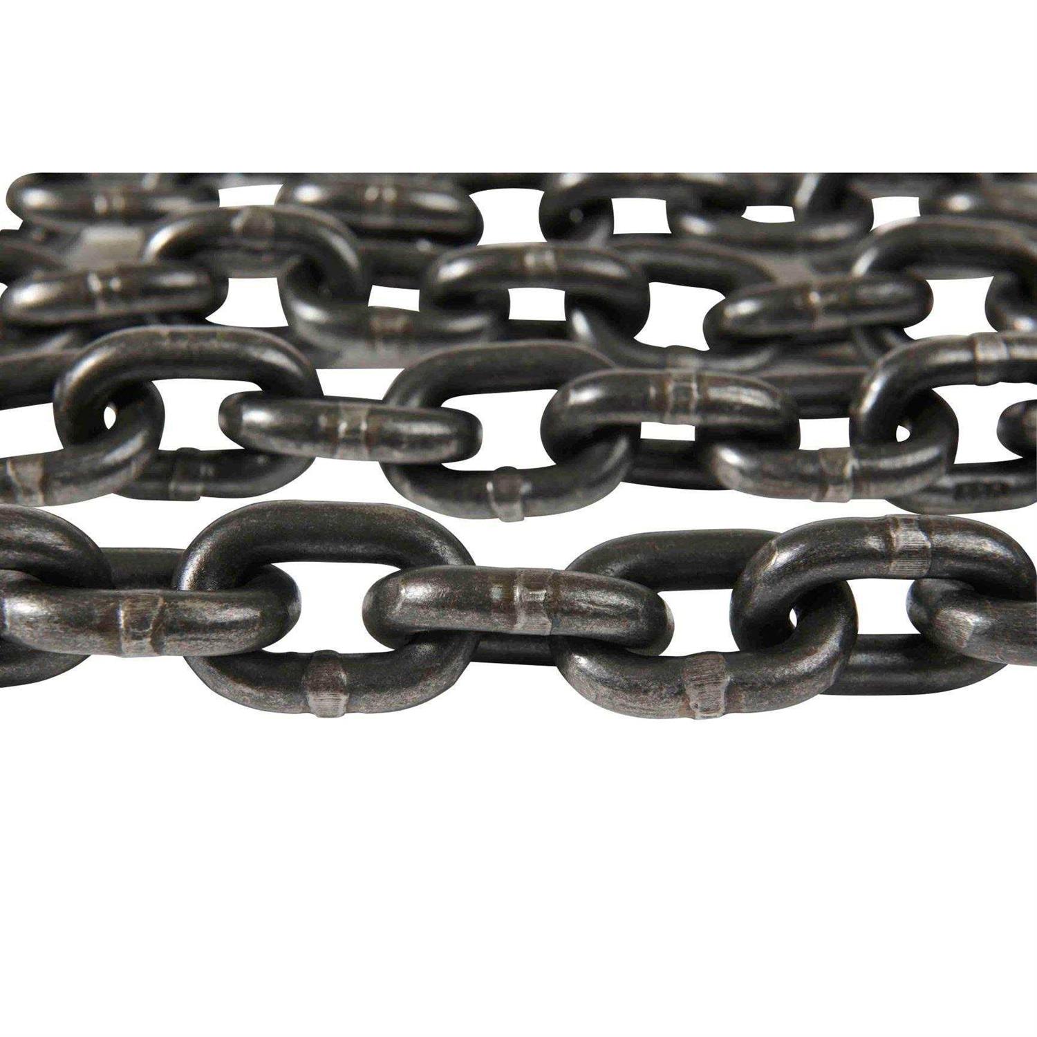 Mytee Products 3/8 Inch x G80 Transport Binder Chain with Clevis Grab Hooks - Inhomebuy