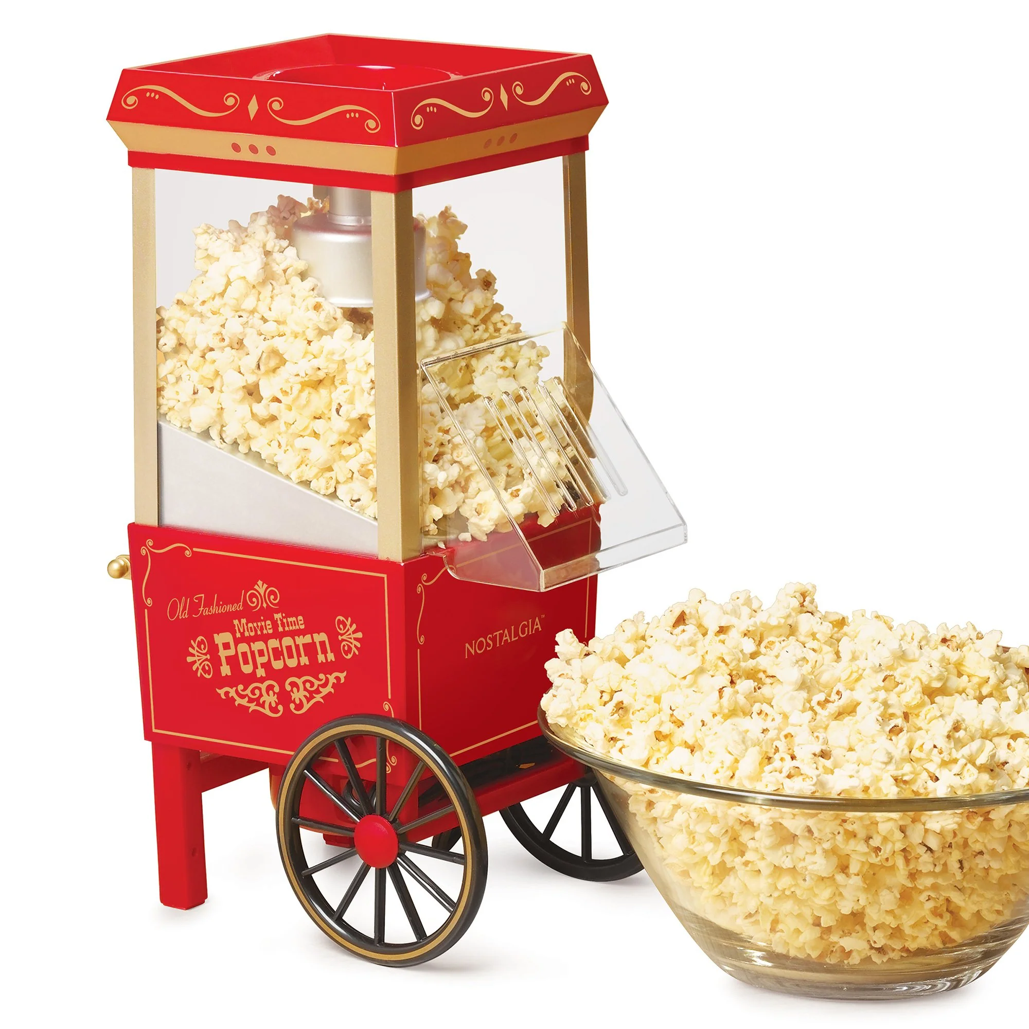 12-Cup Hot Air Popcorn Maker - Inhomebuy