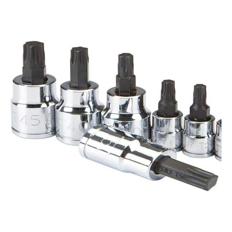Pittsburgh 1/4 in. 3/8 in. Drive Impact E-Socket Set - Inhomebuy